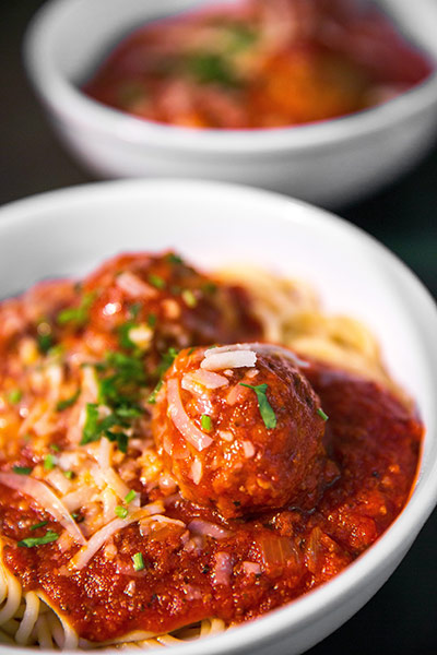 Meatball pasta